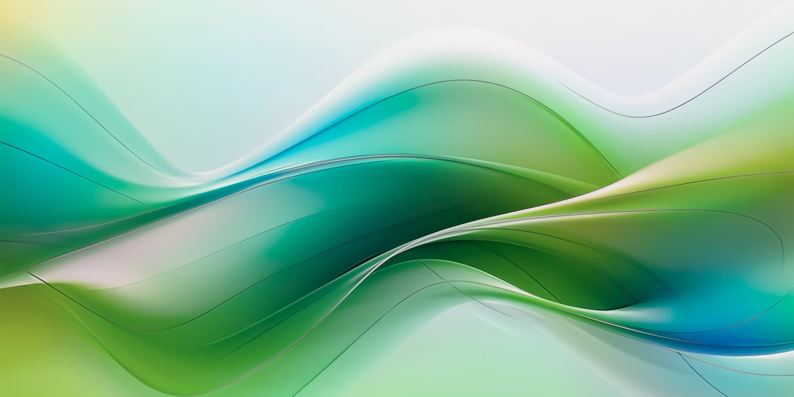 Abstract,Design,Background,With,Waves,In,Natural,Green,And,Blue Blue-green wave