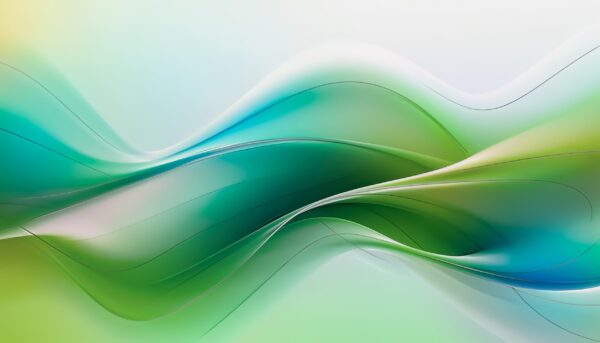 Abstract,Design,Background,With,Waves,In,Natural,Green,And,Blue Blue-green wave